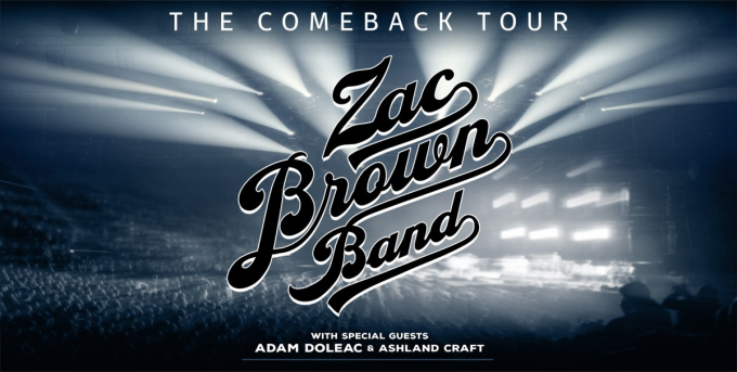 Zac Brown Band at Volvo Car Stadium