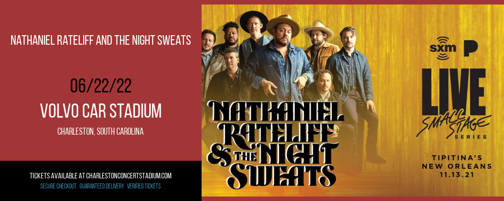 Nathaniel Rateliff and The Night Sweats at Volvo Car Stadium tickets Nathaniel Rateliff and The Night Sweats at Volvo Car Stadium