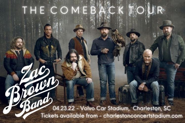 Zac Brown Band at Volvo Car Stadium