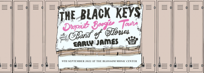 The Black Keys, Band of Horses & Early James at Volvo Car Stadium