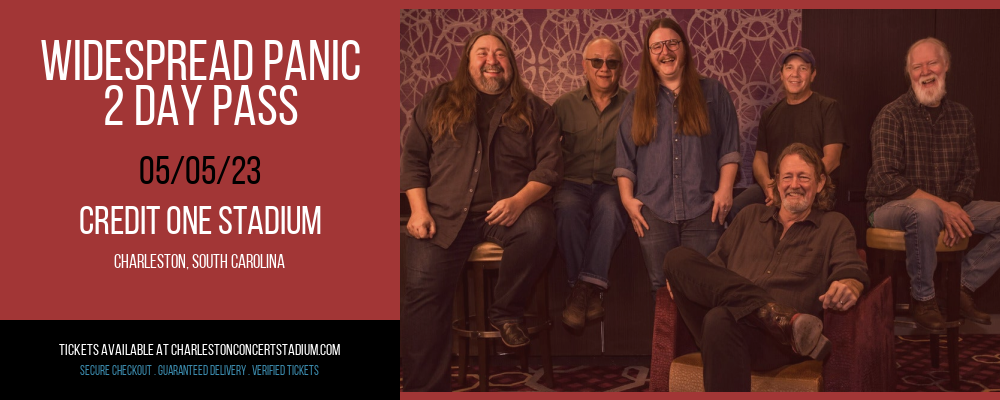 Widespread Panic - 2 Day Pass at Credit One Stadium tickets Widespread Panic - 2 Day Pass at Credit One Stadium