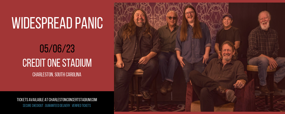 Widespread Panic at Credit One Stadium tickets Widespread Panic at Credit One Stadium
