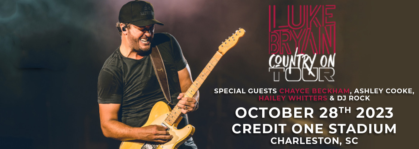 Luke Bryan: Country On Tour with Chayce Beckham, Ashley Cooke, Hailey Whitters & DJ Rock at Credit One Stadium tickets Luke Bryan: Country On Tour with Chayce Beckham, Ashley Cooke, Hailey Whitters & DJ Rock at Credit One Stadium