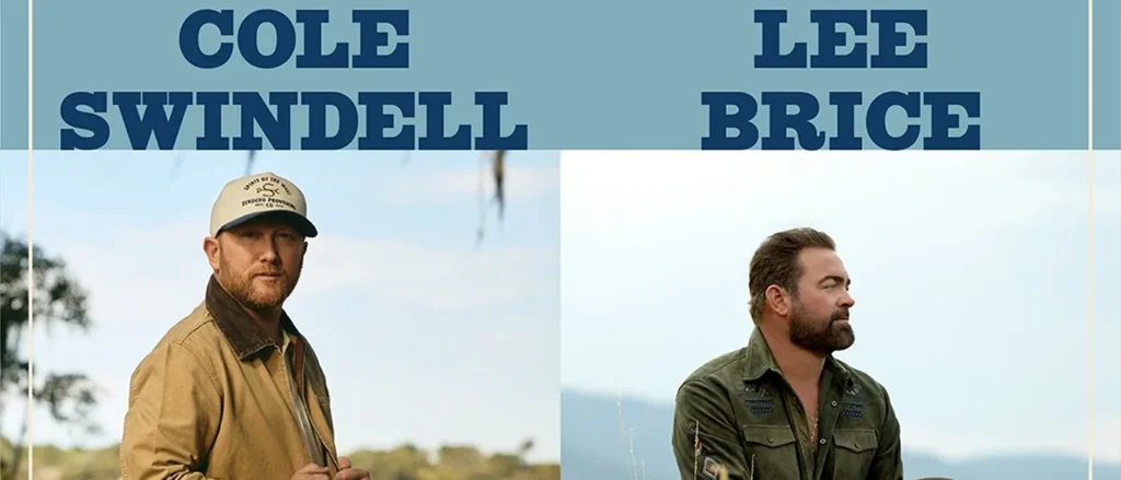 Cole Swindell & Lee Brice at Credit One Stadium