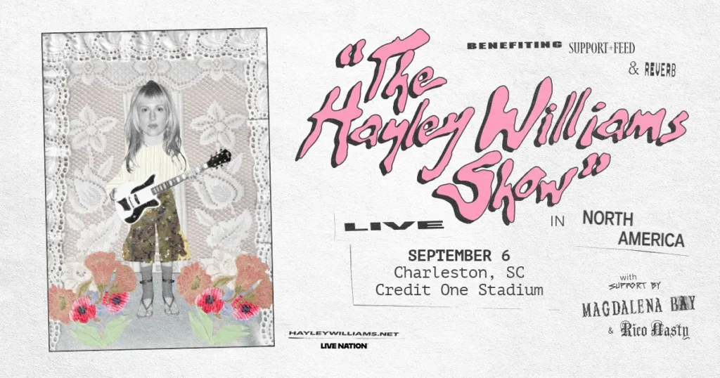 Hayley Williams at Credit One Stadium